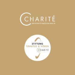 Pressemitteilung Bild Logos Charité & Stiftung TInnitus & Hören Charité