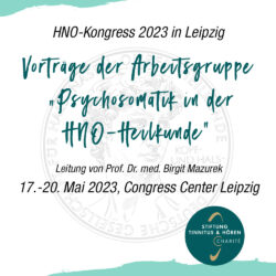 Pressemitteilung HNO-Kongress 2023 in Leipzig