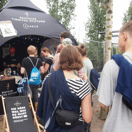 Festival_Gehörschutz Infozelt